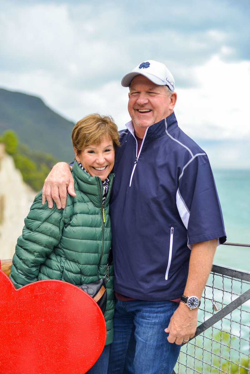 Mark's photo accompanied with their positive review of their small group trip with The Italian on Tour
