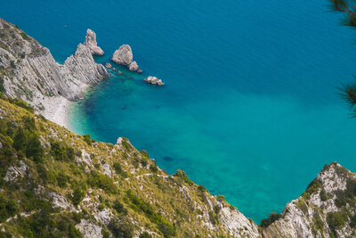 Beach views On the Italian on Tour’s Celiac-friendly Gluten Free Italy Tour