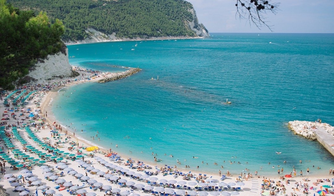 the best beaches in le marche the italian on tour