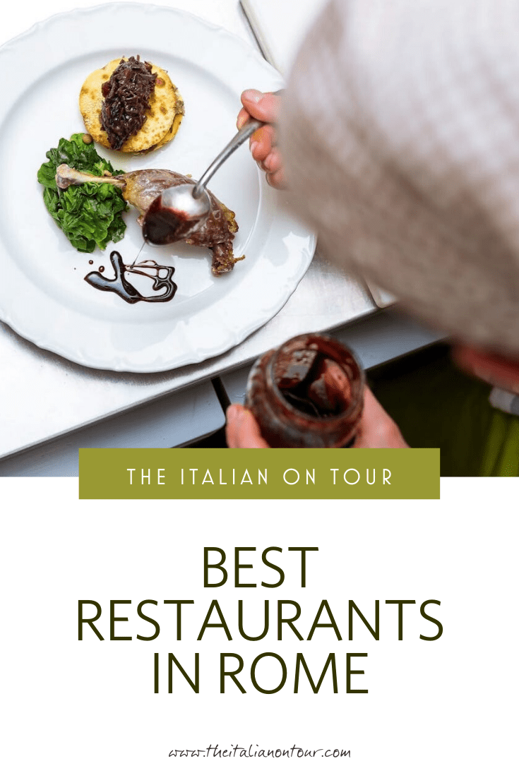 Authentic Italian food in Rome