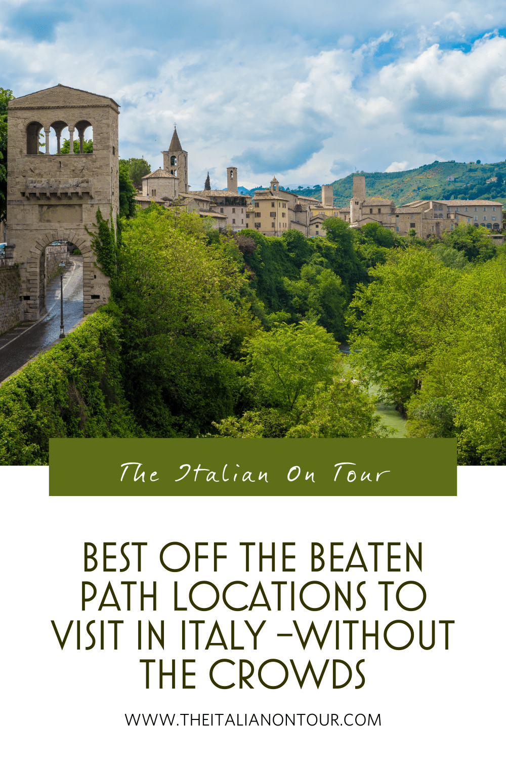 best places to visit in italy to escape the crowds